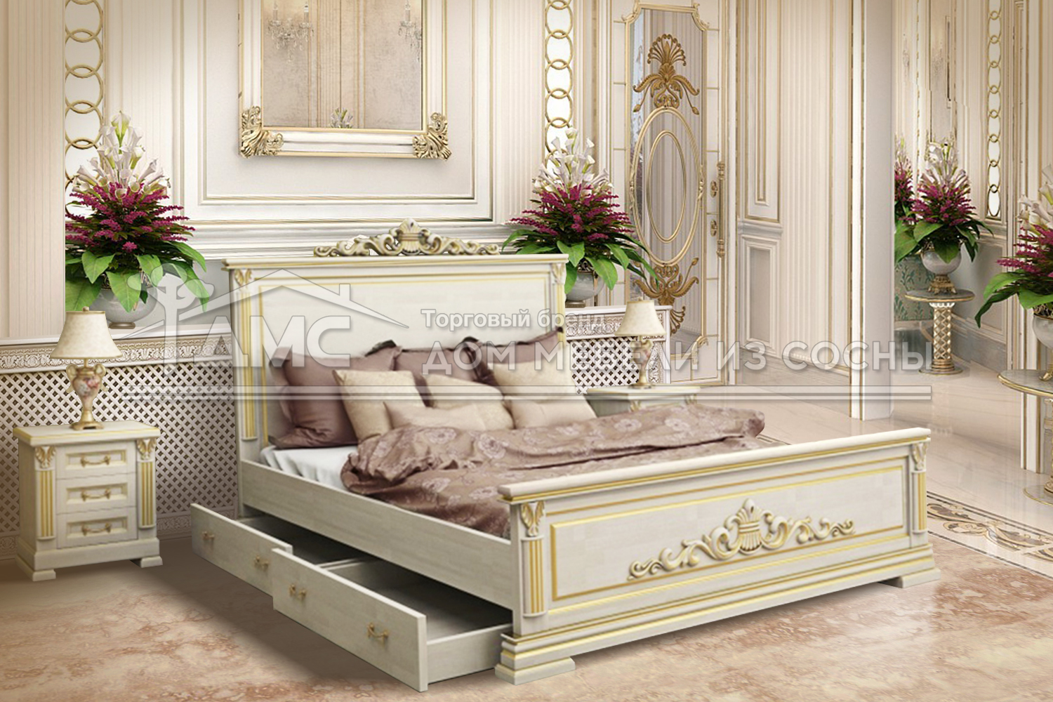 Кровать Виктория 2000х2000