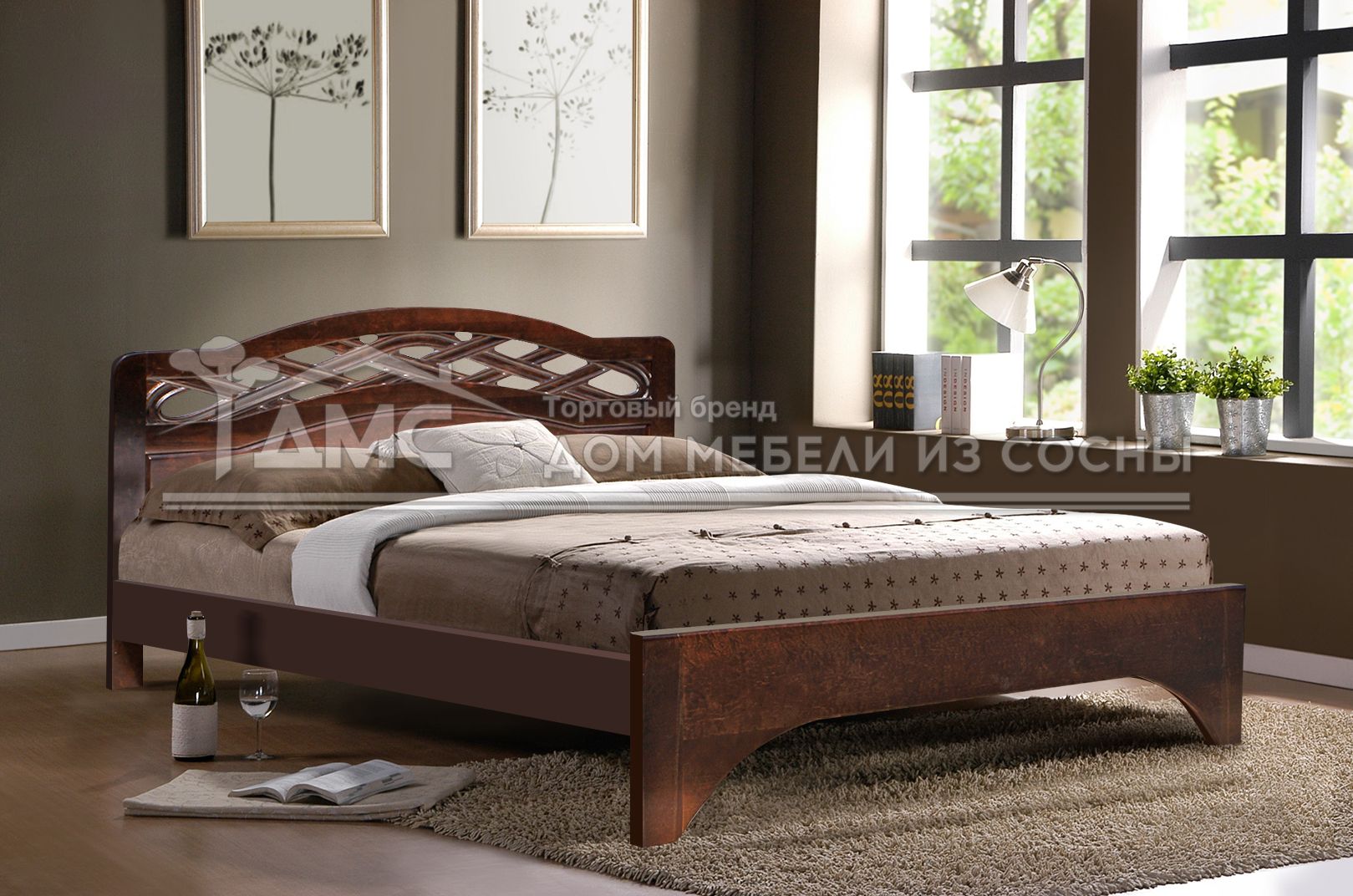 Кровать Вирсавия 1200х2000