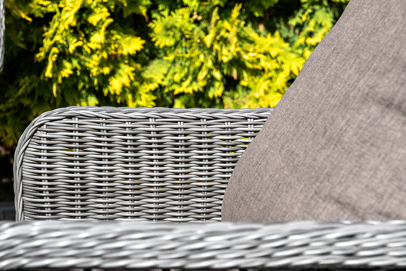 "Глиссандо" лаунж-зона из искусственного ротанга, цвет графит