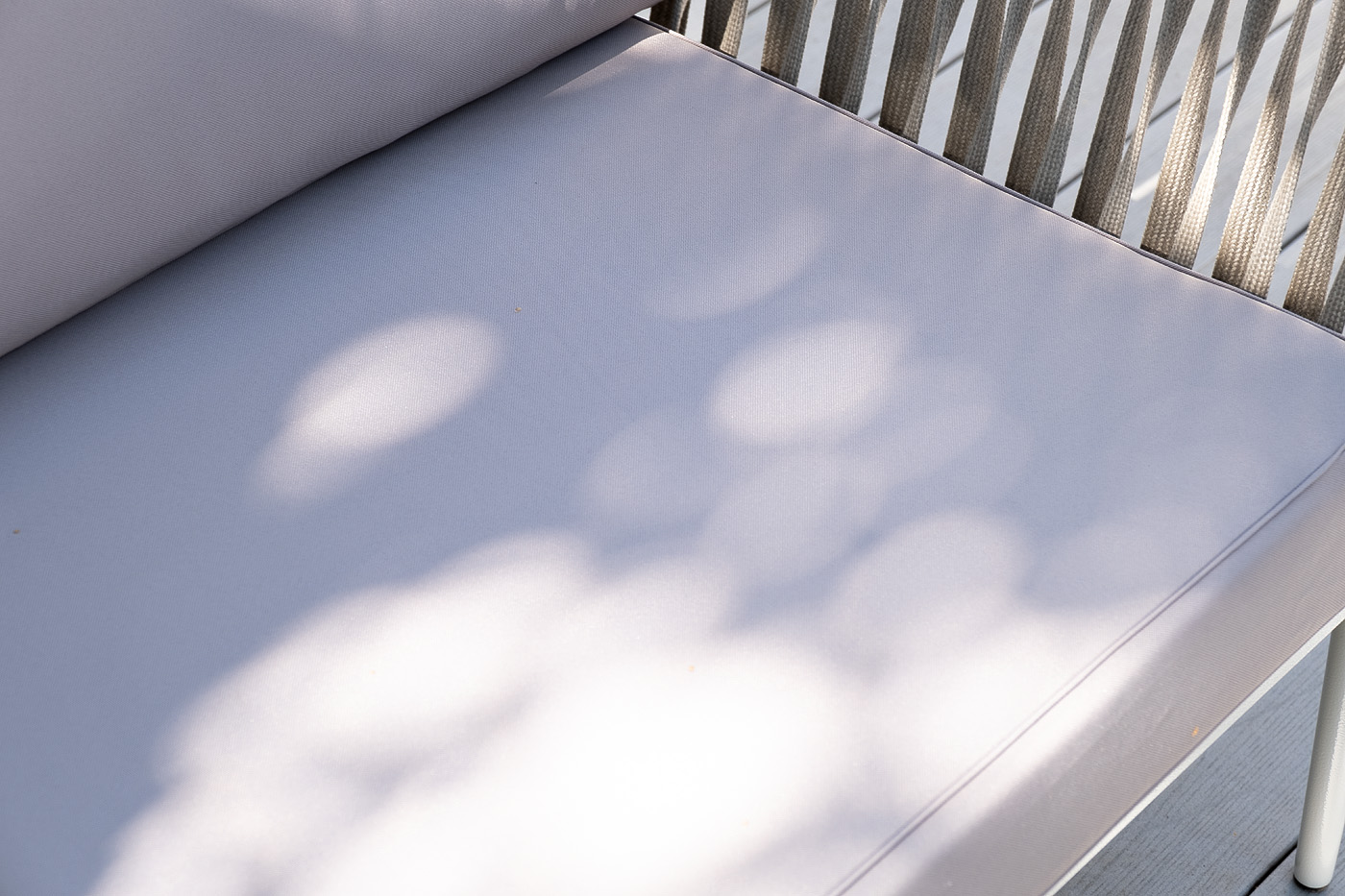 "Калабрия" модульная лаунж-зона из роупа (веревки), каркас из алюминия