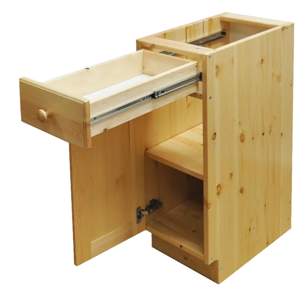 Тумба деревянная Весури с 1 ящ. арт. 331