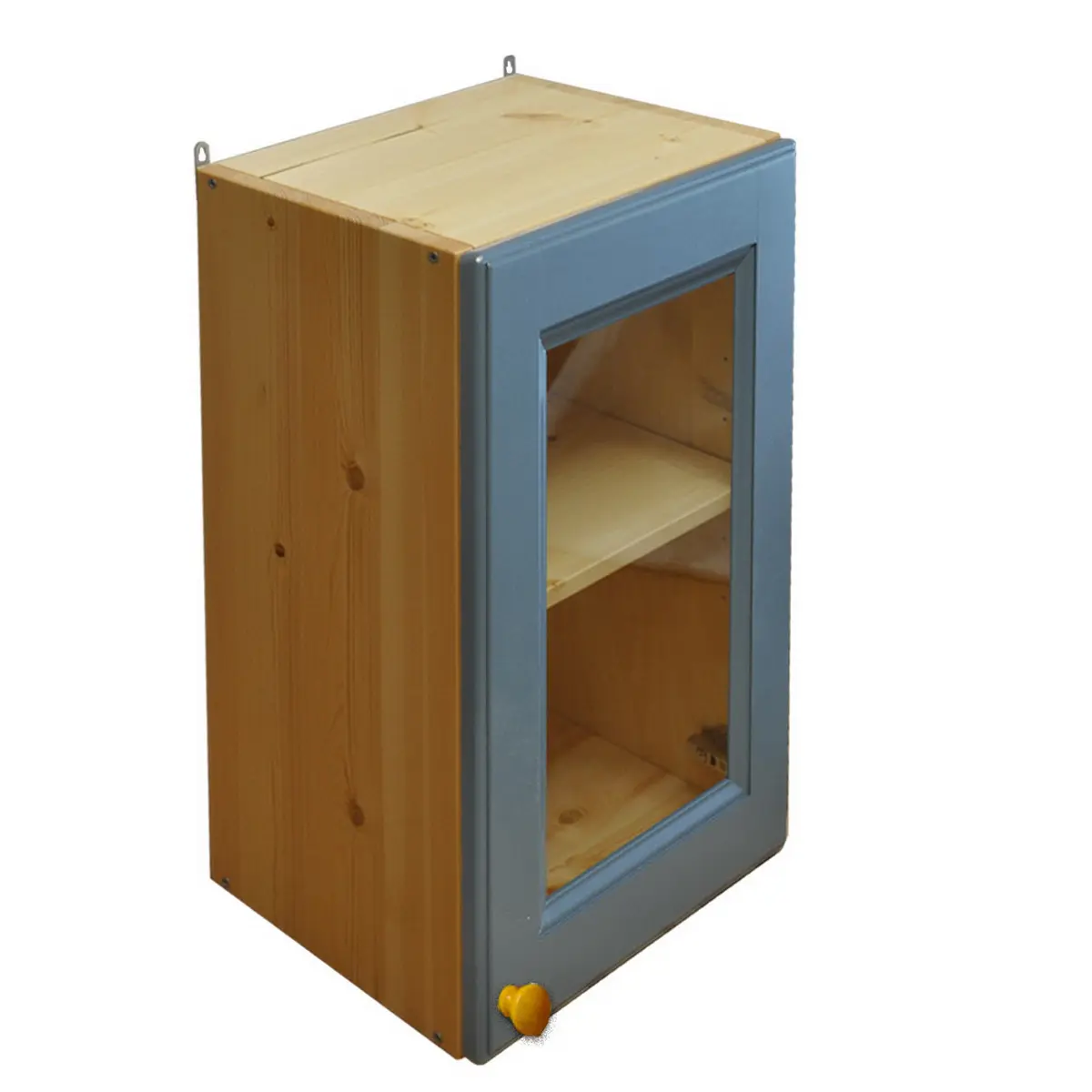 Шкаф настенный со стеклом Весури арт. 241 морин