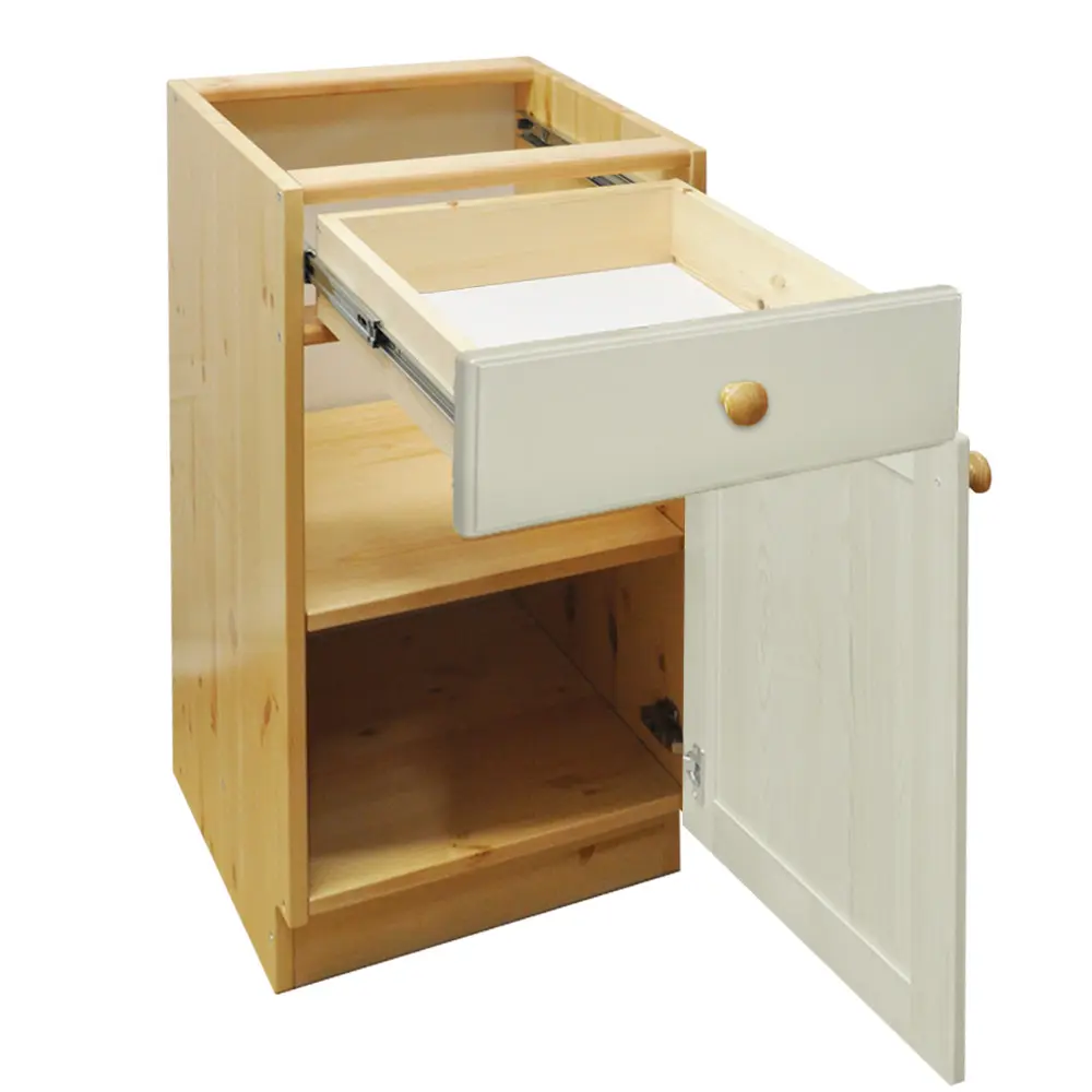 Тумба Весури с 1 ящ. арт. 341 слоновая кость