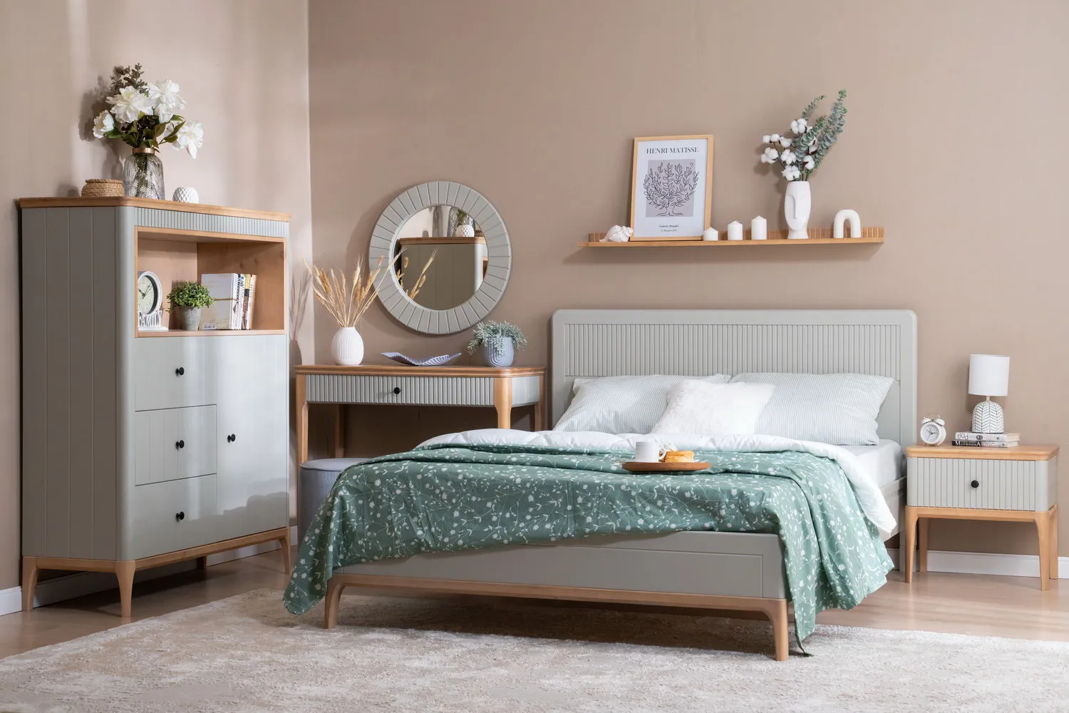 Кровать из дерева Грета №1 1400х2000