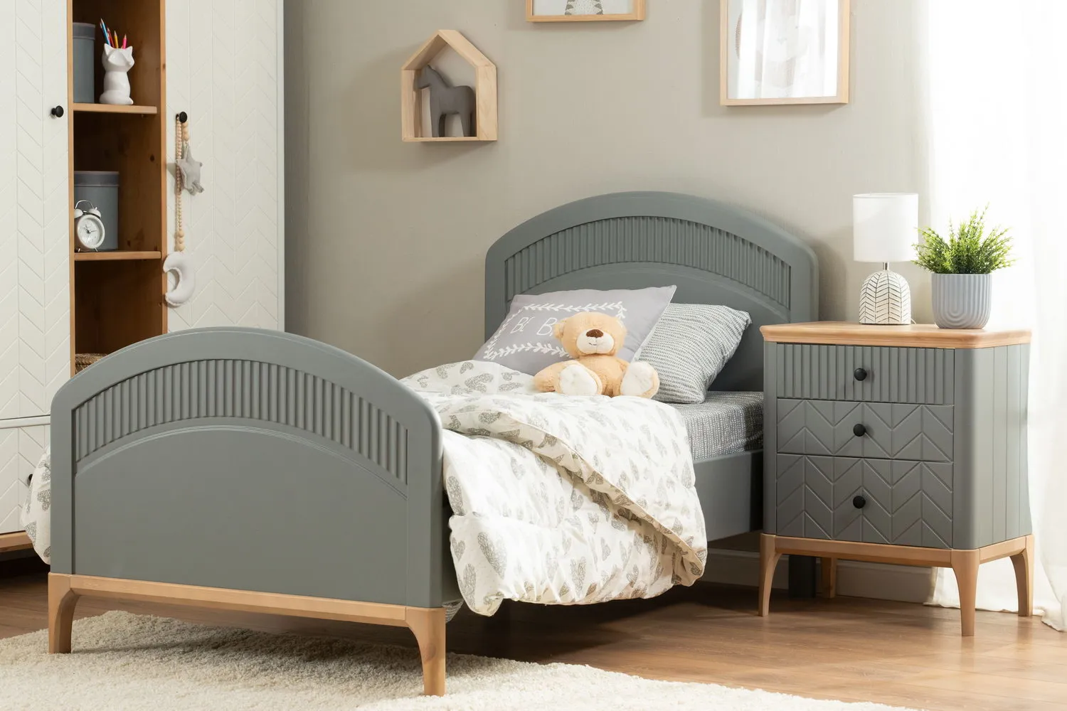 Кровать деревянная Грета №4 800х1800