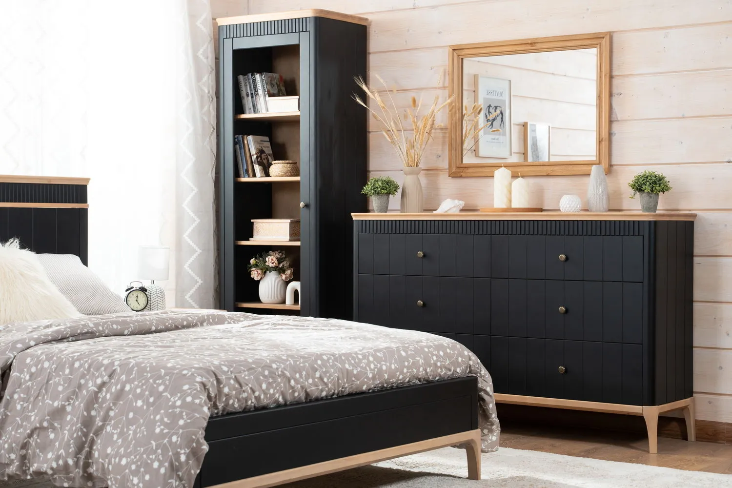 Кровать массив сосны Грета №11 1600х2000