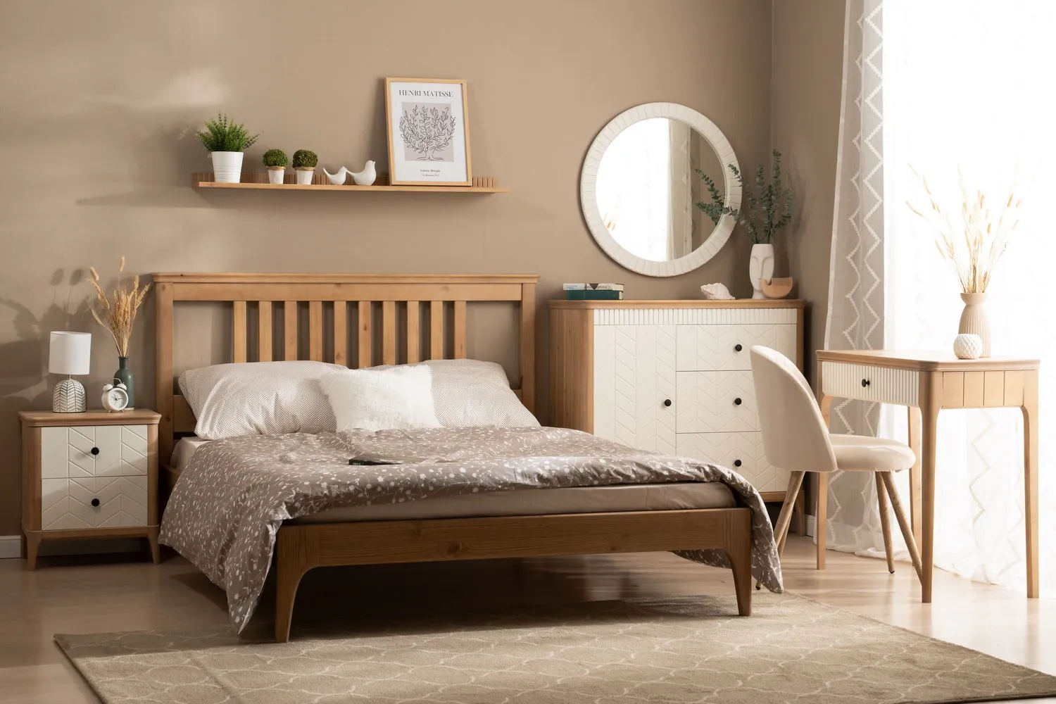 Кровать массив сосны Грета №22 900х2000