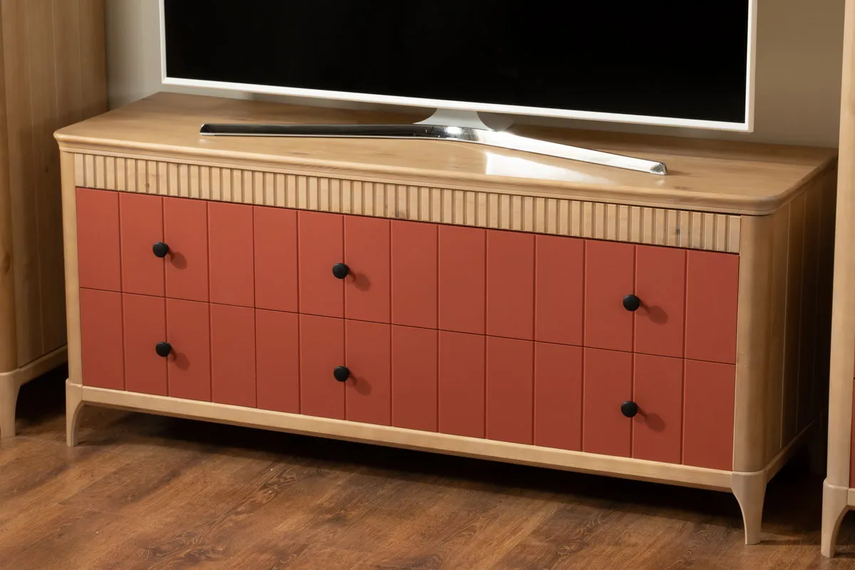 Тумба ТВ массив сосны Грета №4-140