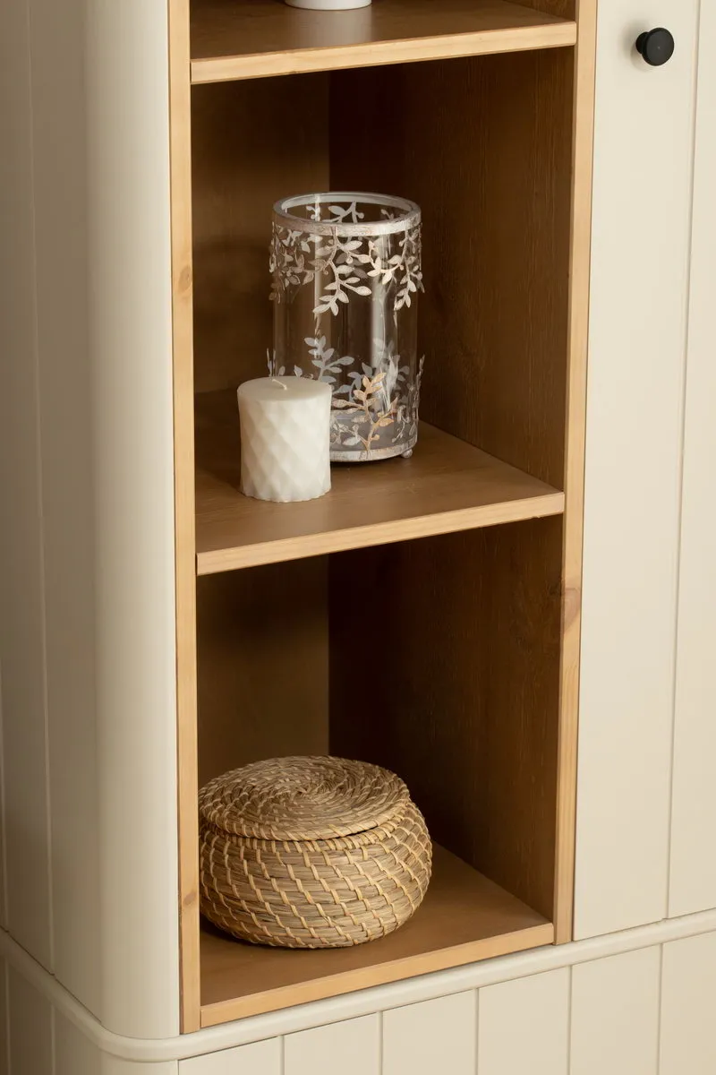   Шкаф с ящиками и полками 1-ств Грета №8-140  